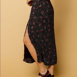 Amuse Society Midi Skirt